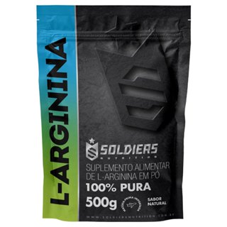Arginina 500g - 100% Puro Importado - Soldiers Nutrition