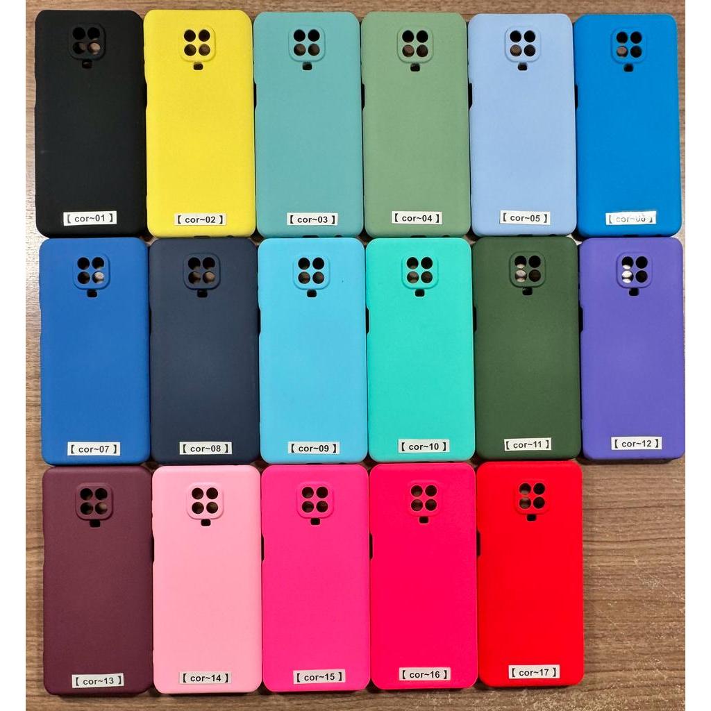 Capa Capinha Anti impacto Para Celular Xiaomi Redmi Note 9S / Note 9 Pro  - Com Interior Aveludado de Silicone  / 021XM    - CP 021