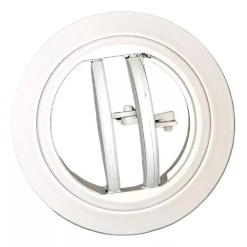 DIFUSOR SAIDA AR CONDICIONDO ONIBUS MARCOPOLO G6 VAN 60MM COM COLAR CINZA CLARO em Oferta na Shopee