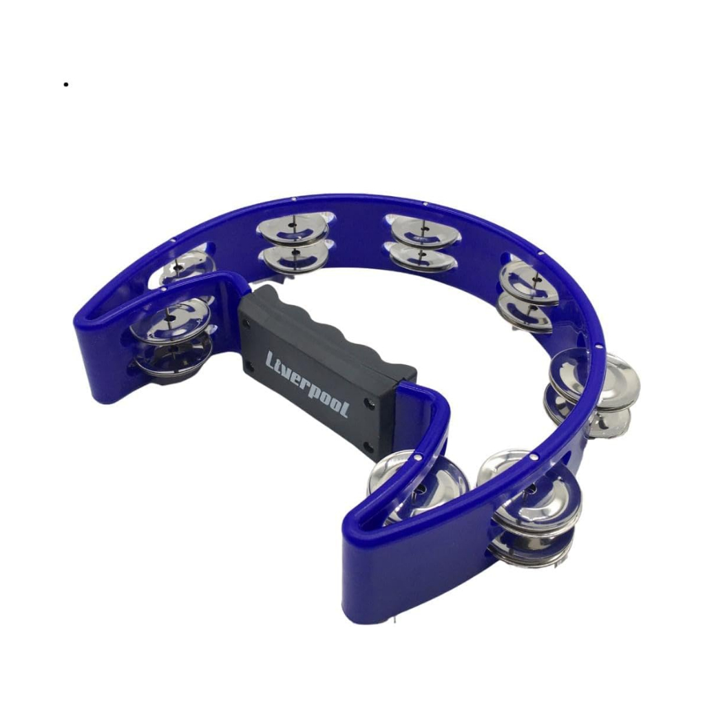 PANDEIROLA MEIA LUA LIVERPOOL PML001A AZUL 16 PLATINELAS
