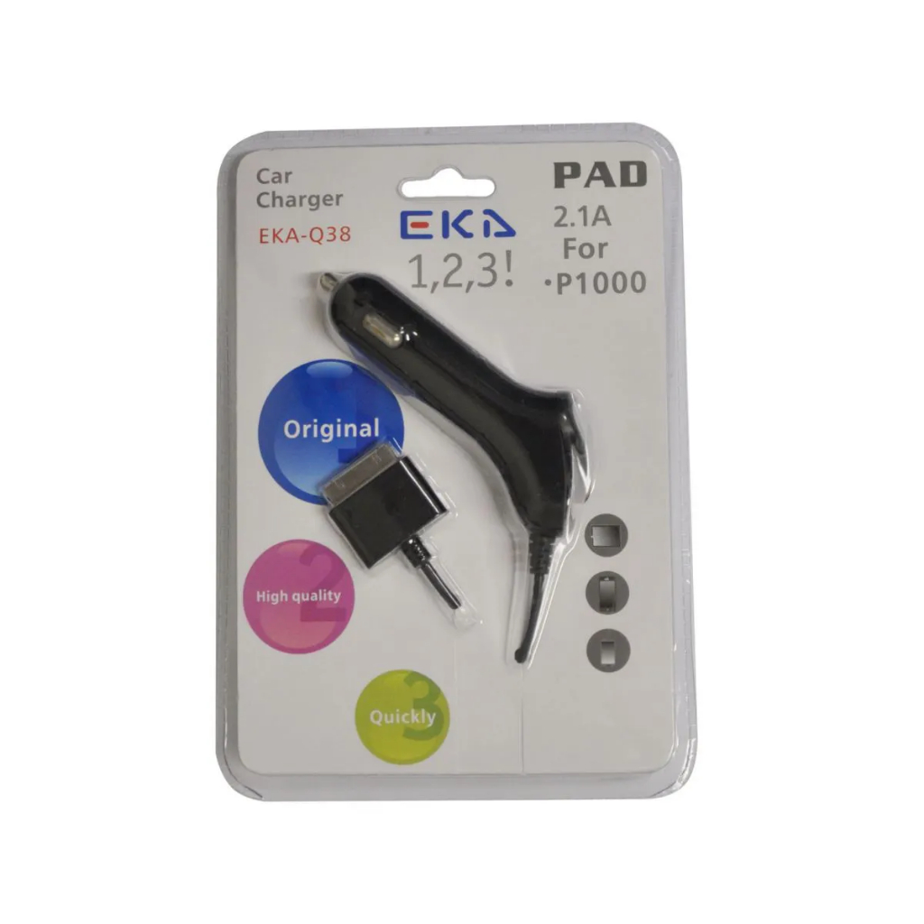 Carregador Veicular P1000 USB para Iphone 5 Tablet Samsung Galaxy Tab 2 10.1 P5100 P7500 EKA-038