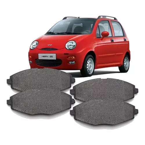 Jogo Pastilha Freio Dianteira Chery Qq 1.0 12v 2014 2015 ECO1500