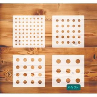 4 moldes pequenos / bolinhas / n.60 / mede 10 x 10 cm cada em Oferta na Shopee