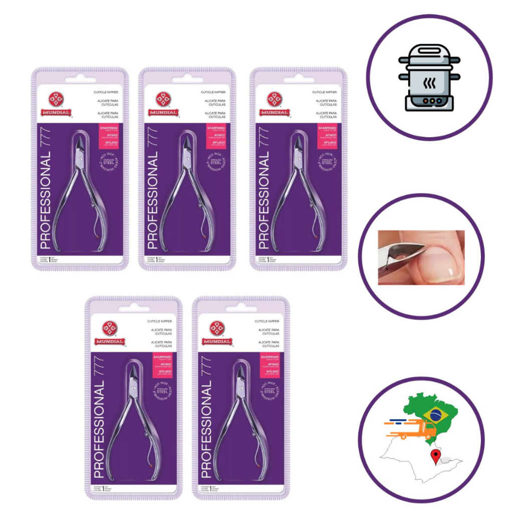 Alicate Cutícula Mundial Profissional: Onde Comprar | BuscaProdutos
