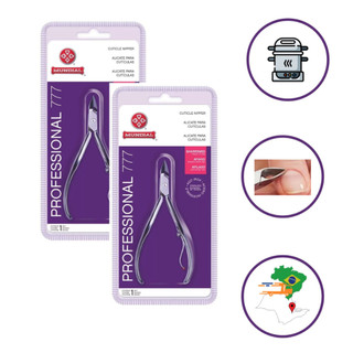 2 Kits Alicates de Cutícula 777 Profissional Mundial