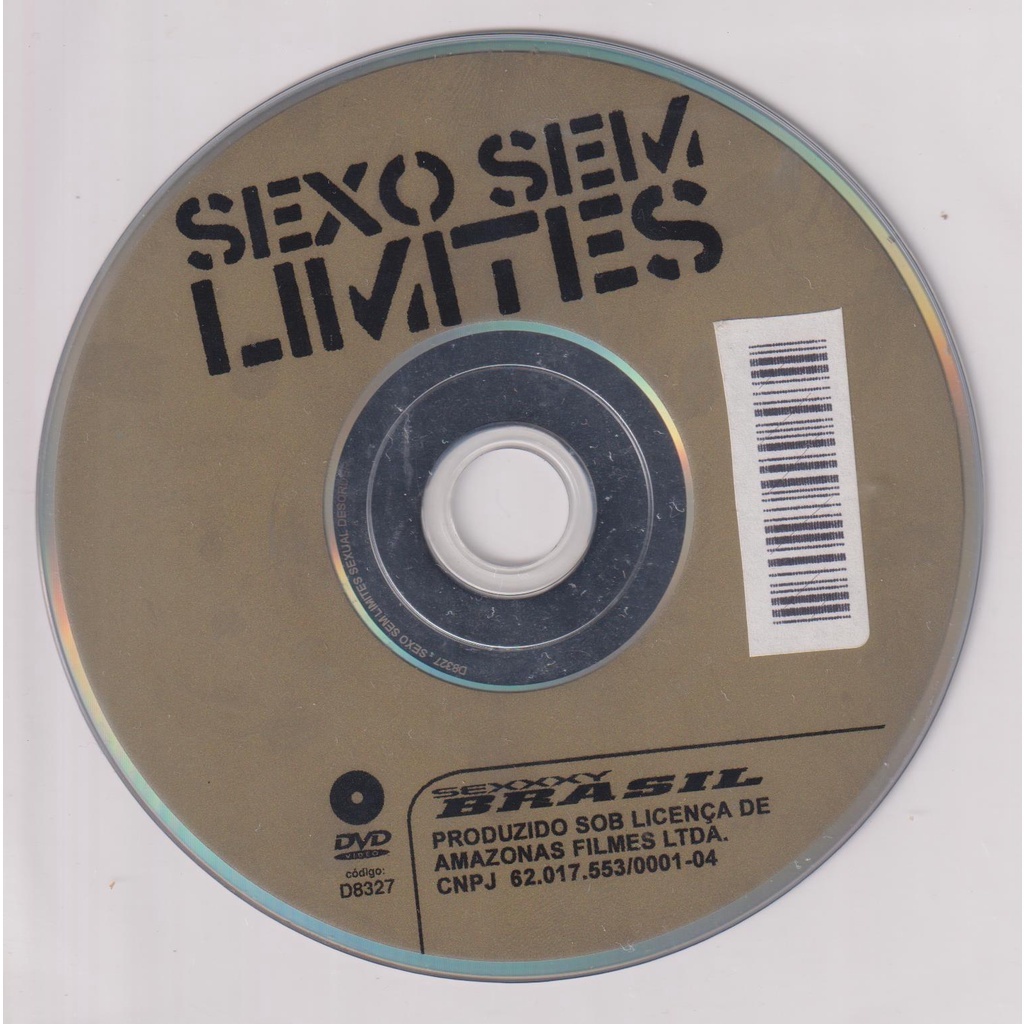Dvd S3xo Sem Limites S3xxxy Filme Original (com bdsm) - Somente Disco Dvd Original