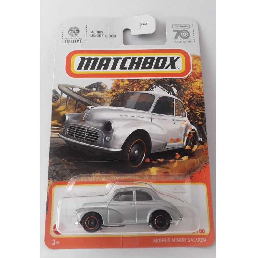 Morris Minor Saloon Cabriolet - 2023 - Matchbox - Mattel - 70 Anos - Lote D - Miniatura