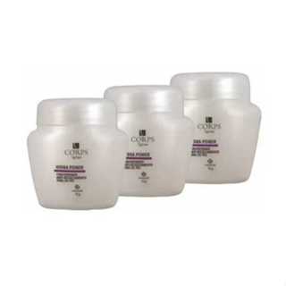 Concentrado Anti Ressecamento Para Pés Hidra Power Corps Lígnea 55g (3 Unidades)