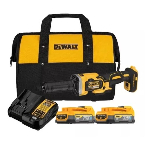 Retifica 2 Baterias 20v Powerstack Dcg426b Dewalt + Bolsa