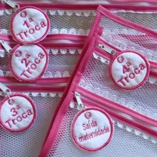 Kit 5 Saquinhos Organizador de Mala Maternidade Para Bebê em Oferta na Shopee