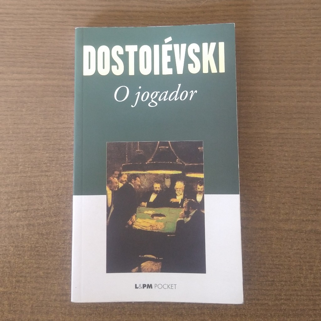 Livro O Jogador - Fiódor Dostoiévski