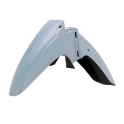Paralama Dianteiro para Moto Honda Biz + 100 2002 2003 2004 Prata Metálico Pro Tork
