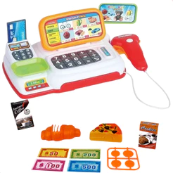 Caixa registradora infantil com som e luz mini mercadinho