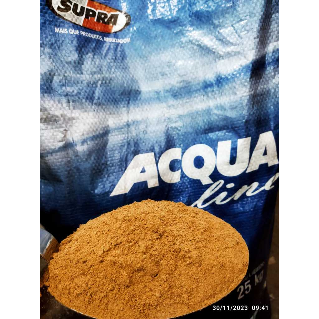 ATÉ 3KG Ração Peixe P56 SupraAlevinos Pó - Massa Pra Pesca, Ceva, Mistura 56% Proteína.