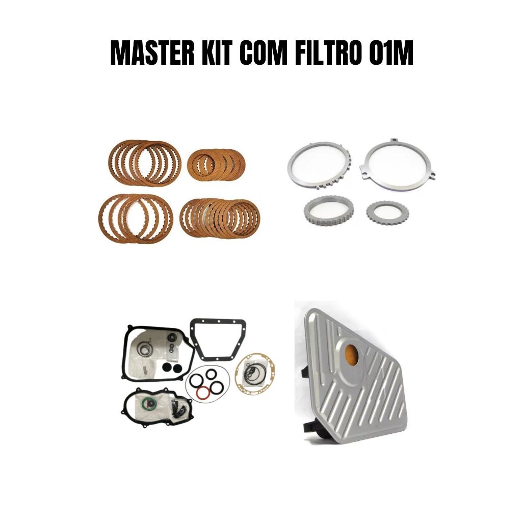 MASTER KIT COM FILTRO DO CÂMBIO AUTOMÁTICO 01M