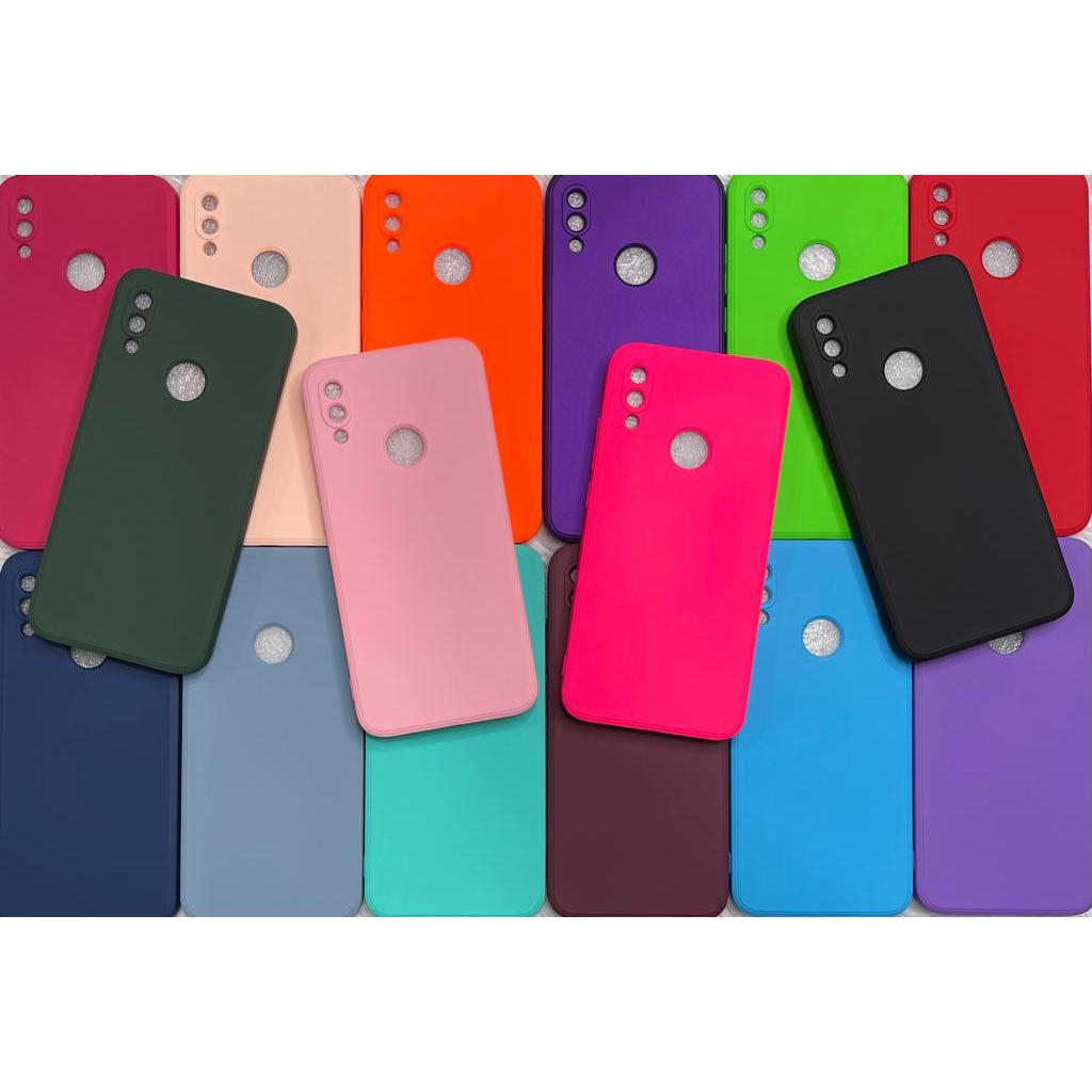 Capa Capinha Para Redmi Note 7 Silicone Aveludado Case