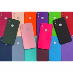 Capa Capinha Para Redmi Note 7 Silicone Aveludado Case