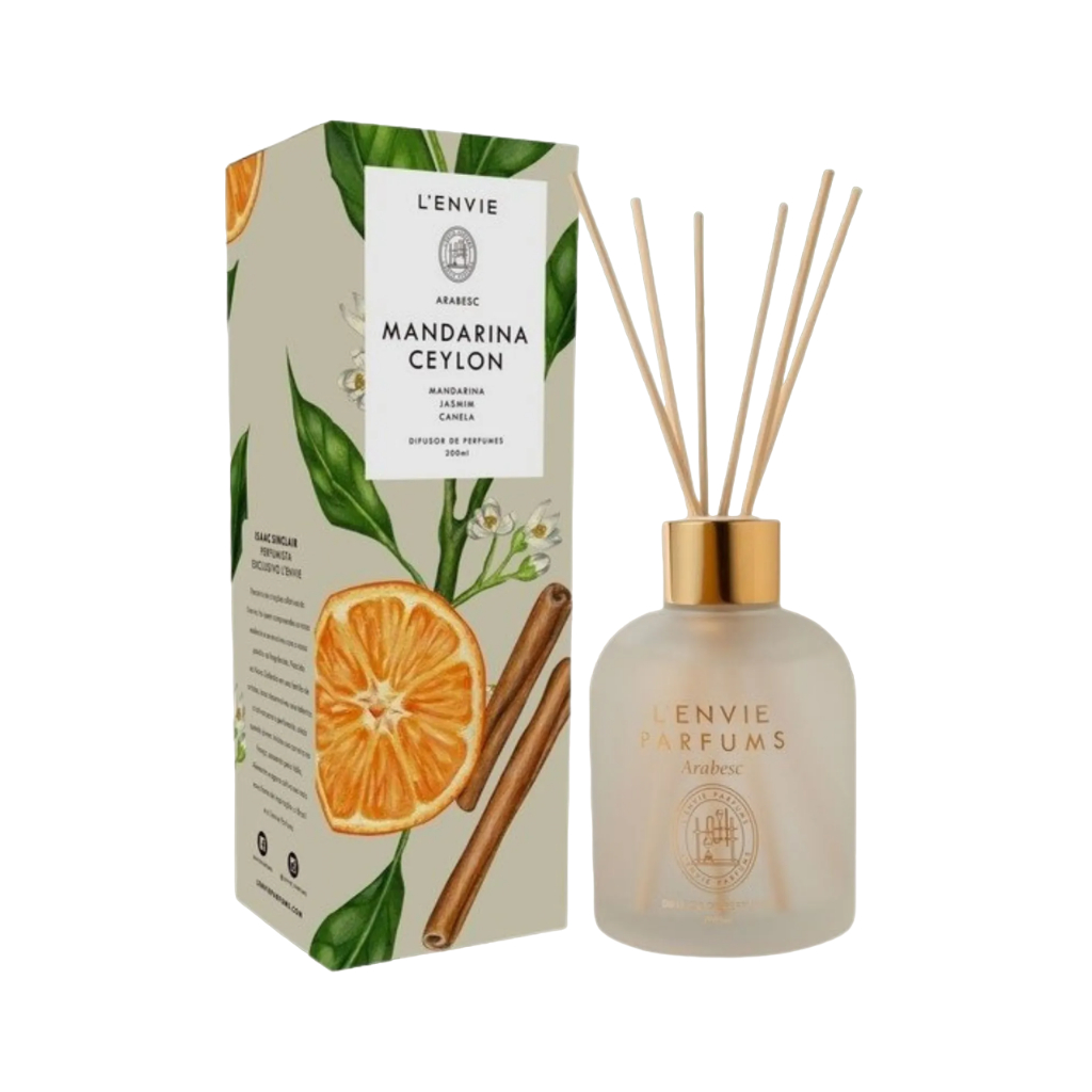 Difusor De Perfumes Lenvie Mandarina Ceylon 200ml