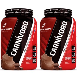 Kit 2x Proteína Isolada da Carne Carnivoro 900g - Bodyaction
