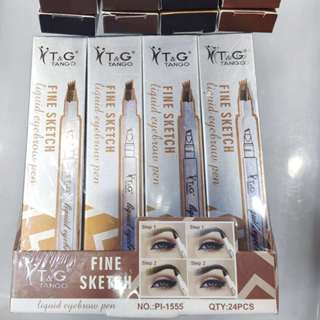 PI 1555 Tango T&G Caneta para Sobrancelhas Fine Sketch fio a fio efeito microblanding tatuagem sombrancelha 24H À Prova D