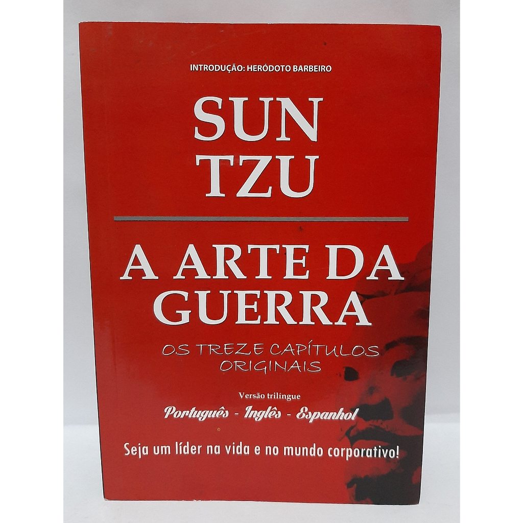 Livro A Arte Da Guerra Versao Trilingue - Sun Tzu