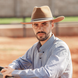 Chapéu Gusttavo Lima Varias Cores Estilo Embaixador Country em Oferta na Shopee