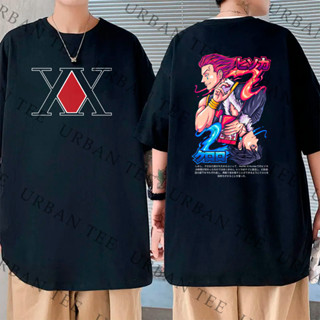 Camiseta Basica Algodao HunterXHunter Hisoka Morrow Face Magico Anime Unissex