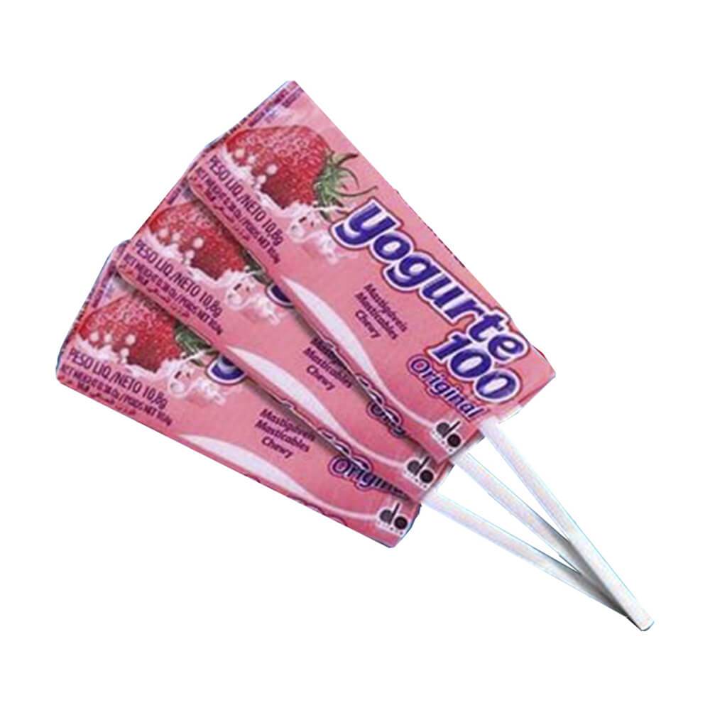 Pirulito Mastigável Yogurte 100 c/50 unidades - Dori ideal para festa infantil e aniversário · foto 2