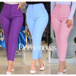 Domi Modas Calça ZR cores novas Alfaiataria Maravilhosa Tendencia 020