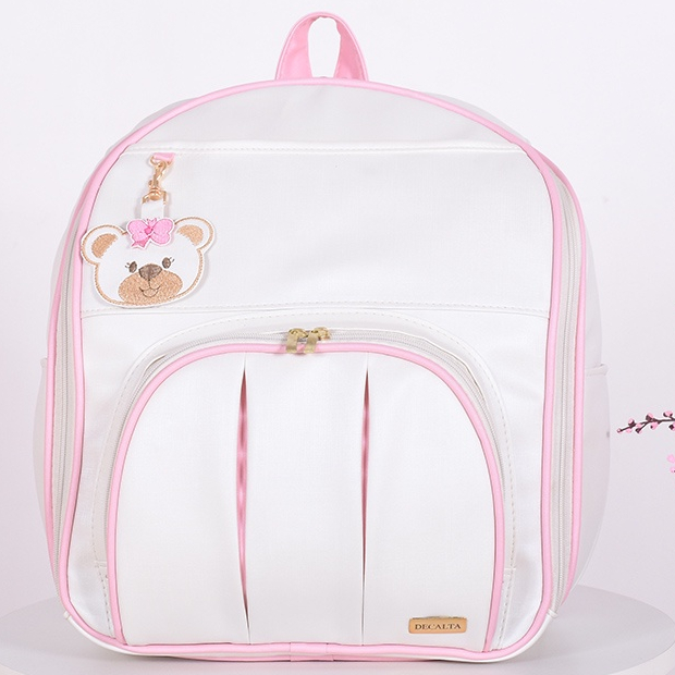 Mochila Maternidade Dubai Off/Rosa - 01 Peça
