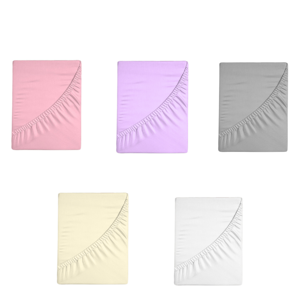Kit 5 Lençóis Avulso Para Chiqueirinho 100 x 75 cm com Elástico