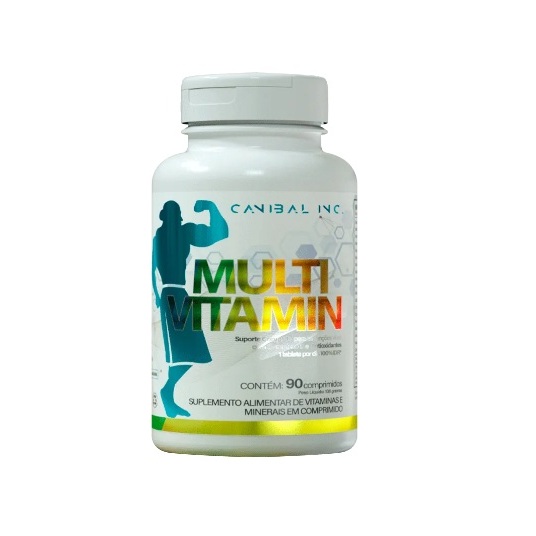Multi Vitamin - 90 Tabs 100% Canibal