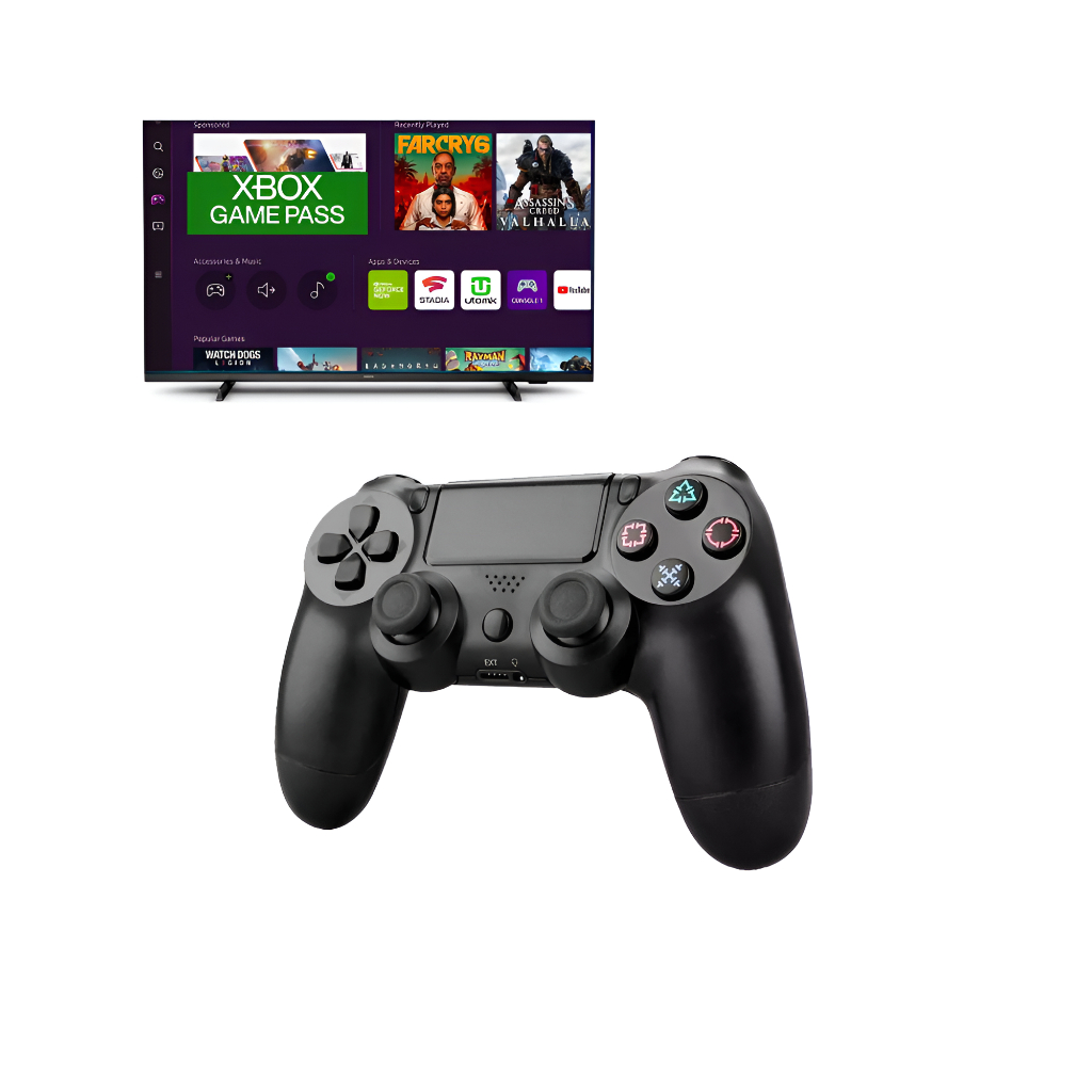 Controle Tv Smart Au7700 Bu8000 Gaming Hub Xbox Gforce