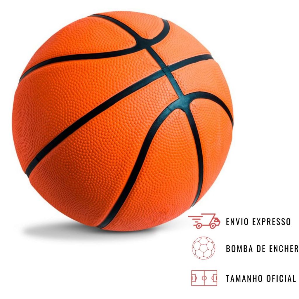 Bola de Basquete Tamanho Oficial N°7 Alta Qualidade