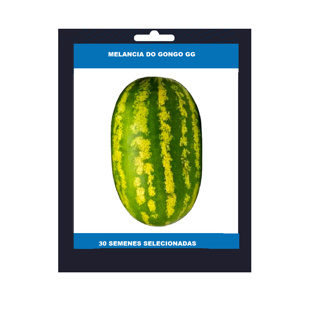 Semente de Melancia Gigante Congo gigante 32 sementes em Oferta na Shopee