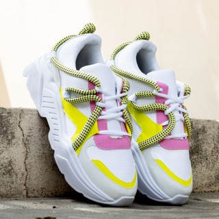Tênis Plataforma Sneaker Casual Confortável Blogueira Sola Alta Mega Estiloso - Envio Imediato