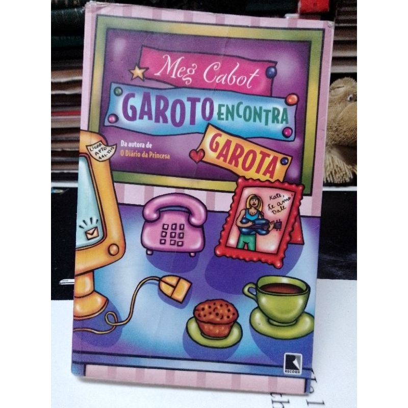 livro Garoto encontra garota / meg cabot ( usado)