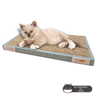 Arranhador Para Gato de Papelão Prático e Moderno Reforçado