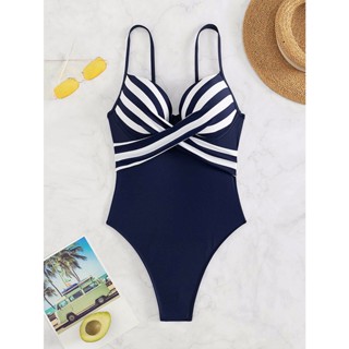 RWX Vest Maio Listrado com Bojo Moda Praia 2023 XX245