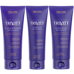 Kit Itallian Color Trivitt Blond Matizador Loiros