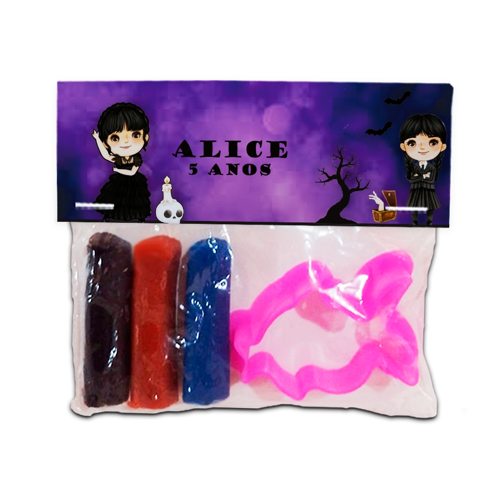 Kit Massinha com Cortador Lembrancinha Festa Infantil Personalizado Baby Cute Outros