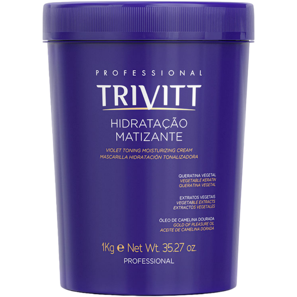 HIDRATAÇÃO INTENSIVA *** MATIZANTE *** TRIVITT 1 KG - Beauty