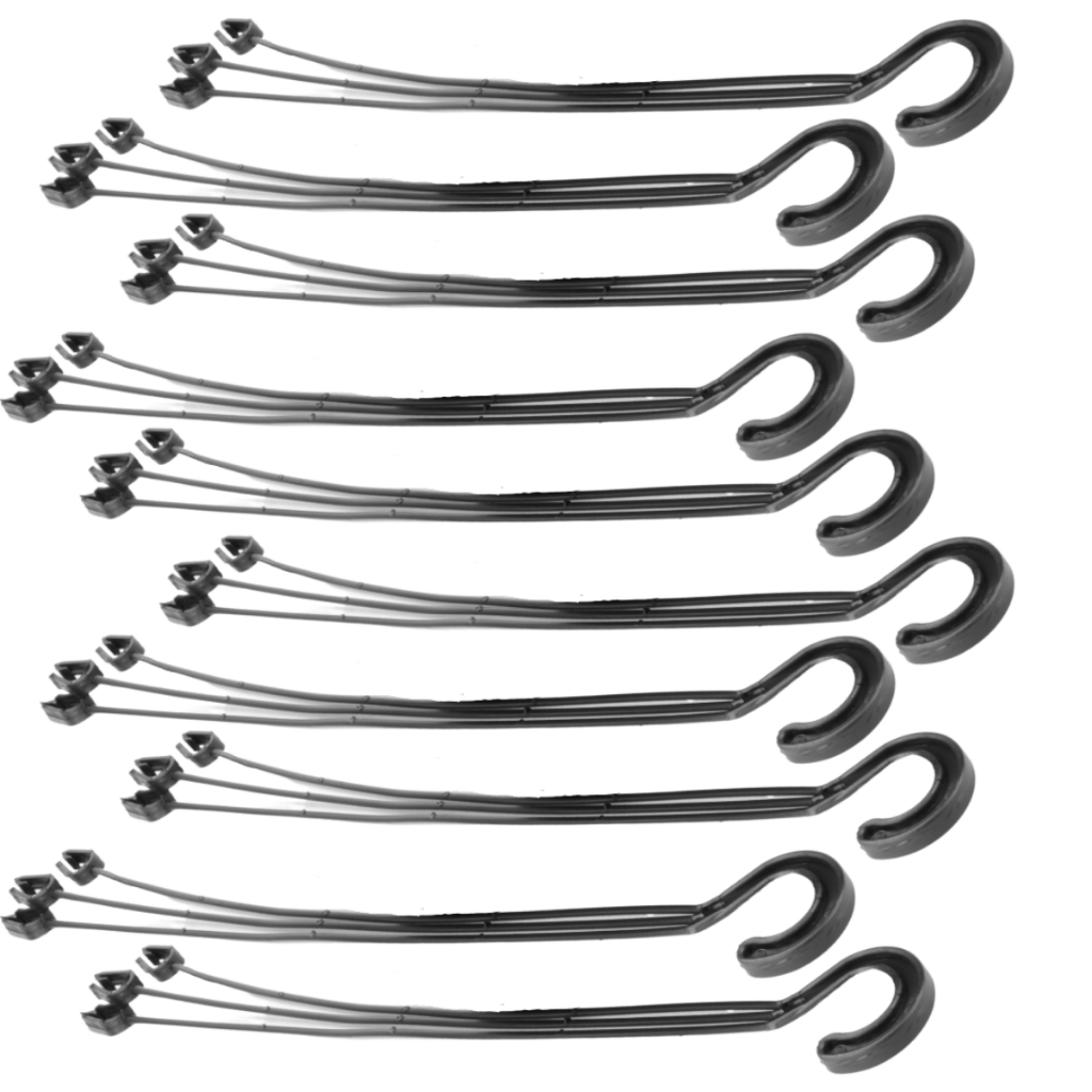 10 hastes pretas de 43cm para pendurar vasos cuias cachepot em Oferta na Shopee