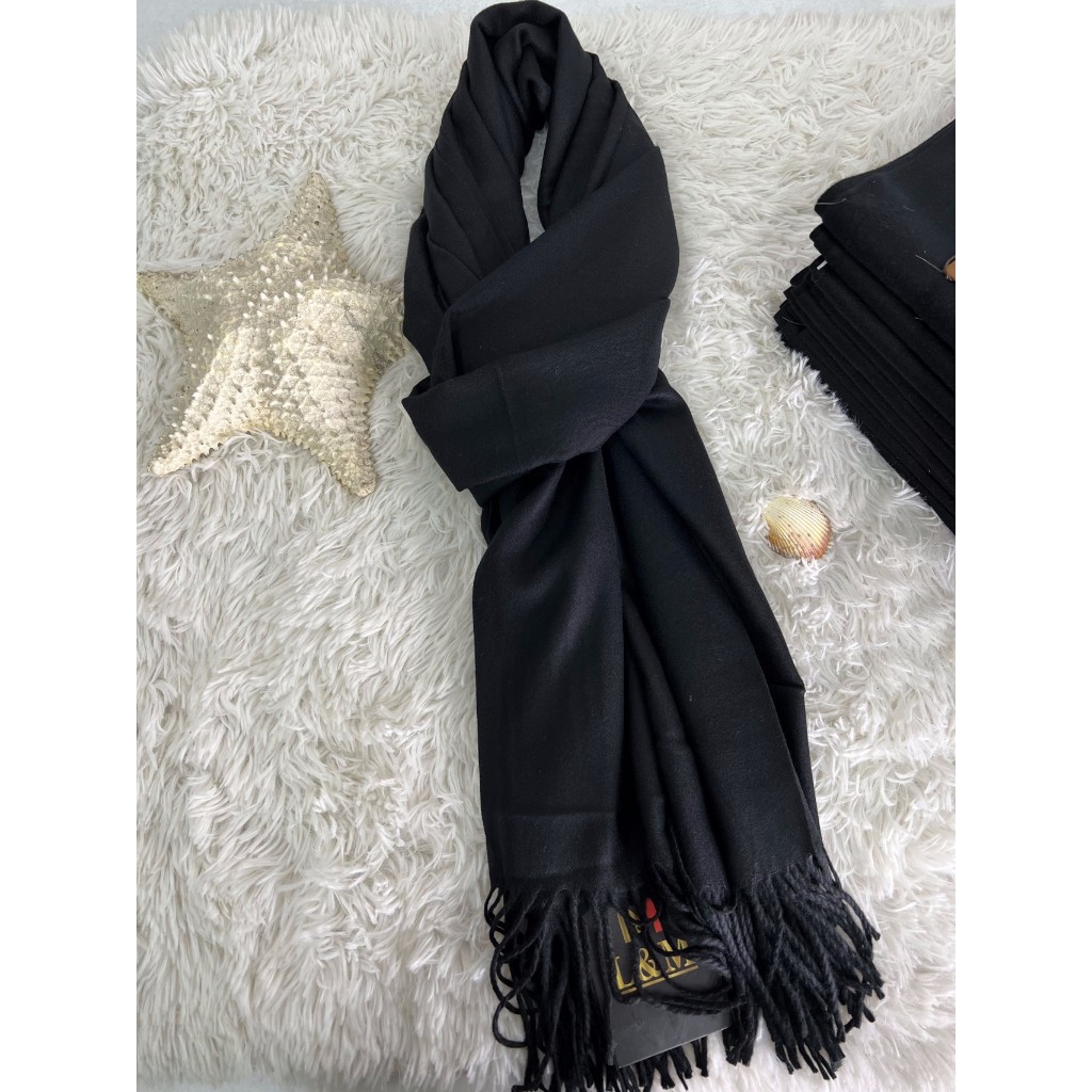 Moda cachecol feminino novo xale de algodão de cor sólida envoltório longo