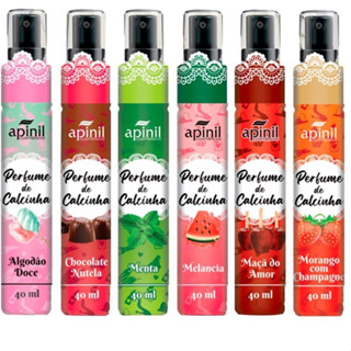 KIT 6 Perfumes Spray de Calcinha Arómatico Apinil Desodorante SEX SHOP Produtos
