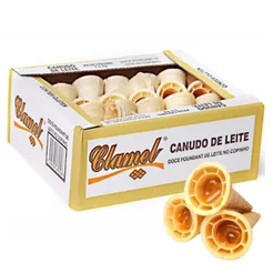 Doce Canudo de Leite c/50 unidades - Clamel