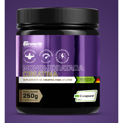 Creatina Creapure - Growth Supplements 100% Original