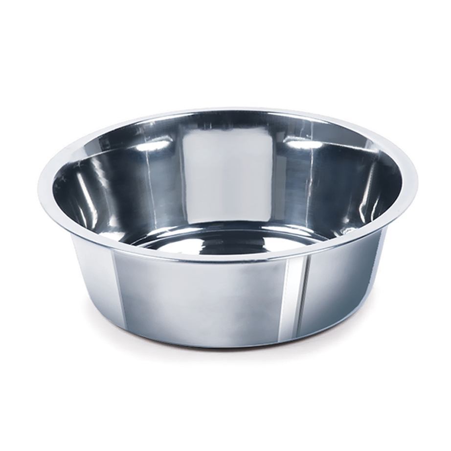 Tigela Em Inox Para Cães Porte Grande Pet Comedouro 2,4l Chalesco em Oferta na Shopee