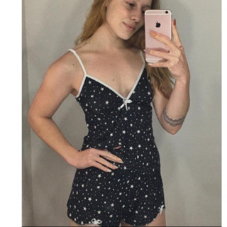 Baby Doll Short Doll Feminino Confortável Liganete Estampado