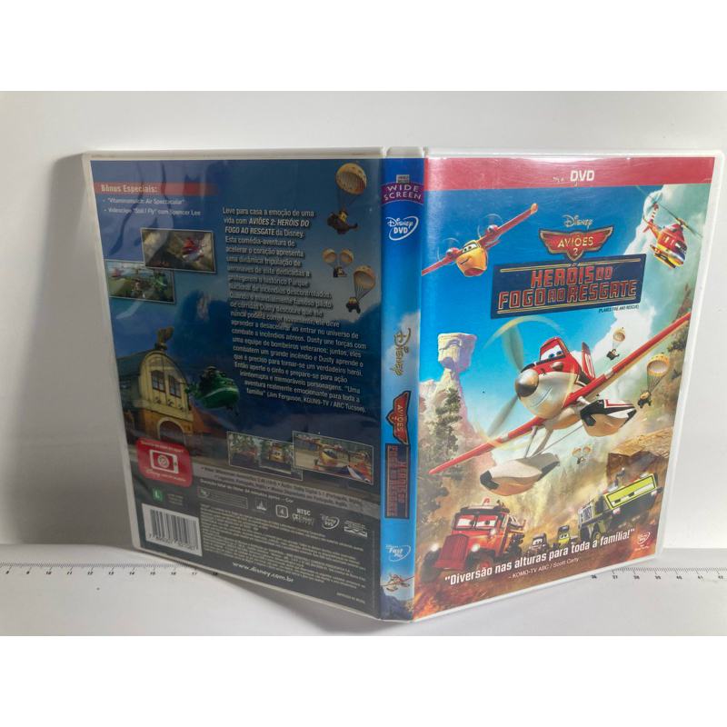 DVD: Aviões 2 - Heróis do fogo ao resgate “Planes fire and recue”